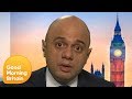 Sajid Javid Says Boris Johnson's Government Will Keep Pushing for an Election | Good Morning Britain