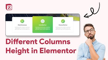 How to create different height columns in Elementor | ZUHSOL