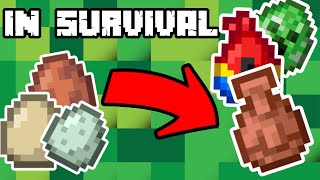 Spawn Eggs In Survival Minecraft Datapack Showcase