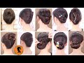 自分で作れる11の 簡単なヘアスタイル集。普段着、結婚式、パーティーでも使える