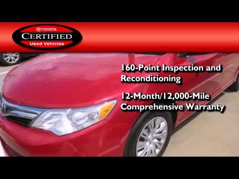 2013 Toyota Camry Houston Texas - YouTube