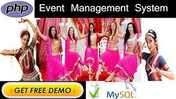 Online College Event Management System Project in PHP | MYSQLI | HTML - College Projects for CS