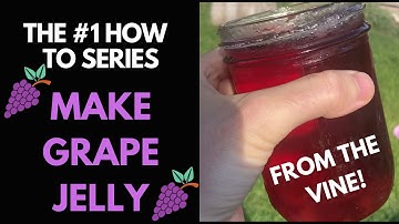How to Make Grape Jelly: From Vine to Jar