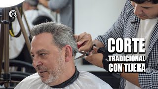 CORTE TRADICIONAL A TIJERA - CABALLERO ️