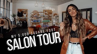 NEW! My 5,000 Square Foot Salon Tour!! || Michelle Senour