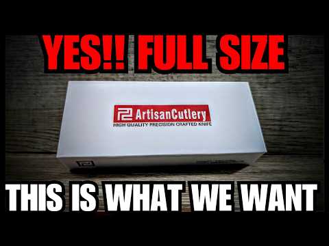A Brand-New Artisan, Baby! Less Than $50 For This Full-Size EDC Knife | Artisan Cutlery Tradition V2