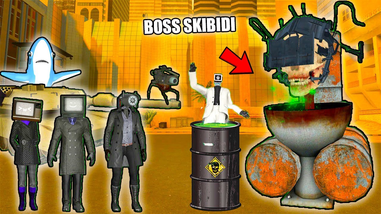 DRACULASS SI CAMERAMANII VS BOSS-UL SKIBIDI WC CRANIUL CU TOXINE! DOAMNA TELEVIZOR ARE UN PLAN BUN!!