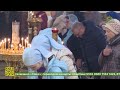 Божественная литургия в Вознесенском кафедральном соборе Новосибирска