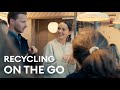 Recycling on the go