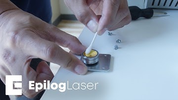 Cleaning the Epilog Zing Optics