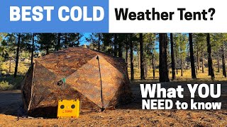Hexagon Tent Review: 4 Months Testing this HUGE 8 Person Hot Tent