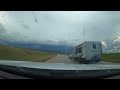 Small hailer outside of San Antonio. Time Lapse