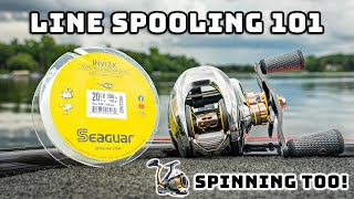 bilals fishing line was on a spool How To Spool Fishing Line On Reels (Spinning & Baitcasting)