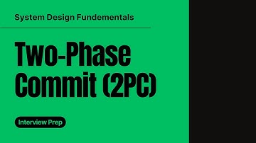 Two-Phase Commit (2PC) Explained: The Classic Solution for Distributed Transactions!