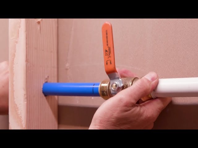 Watch How To Install SharkBite Push-to-Connect Valves on YouTube.