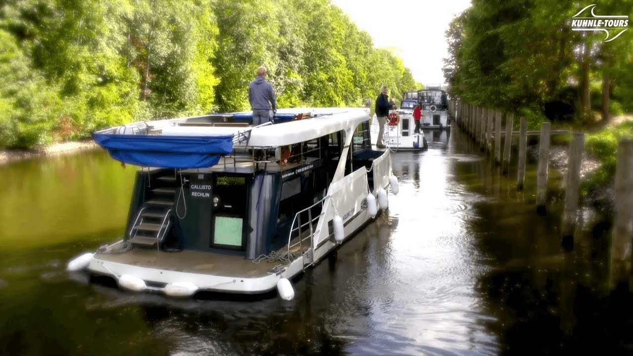 Hausboot Aquino - Seitliches Anlegen