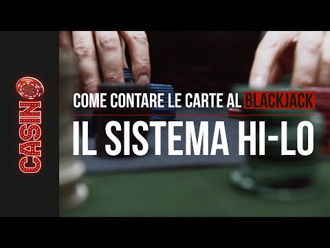 Contare le carte al blackjack: il sistema HI-LO