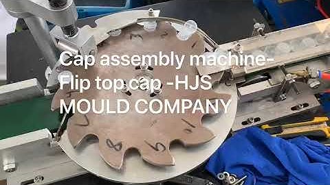 Flip Top Cap Assembly Machine