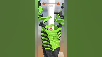 stack ball level 72 to 73 #stackball #shorts #shortsyoutube