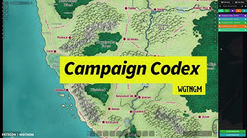 Campaign Codex - A Foundry VTT Module