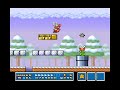 Super Mario All Stars. Super Mario Bros 3. Worlds 5 and 6. World 7 part 1
