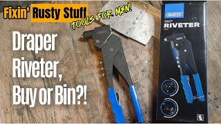 Draper 360 Riveter Tool Unboxing And Review