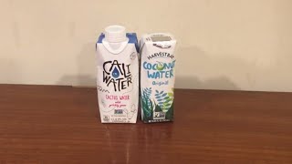 Thumbnail for Jon Drinks Water #5944 Cali Water Cactus Water VS Harvest Bay Coconut Water Original