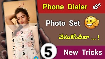 2022 New Trick Phone Dialer లో Photo Set చేసుకోండిలా | whatsapp 4 hidden Settings | Telugu tech pro