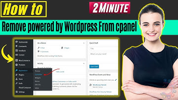 How to remove powered by wordpress from cpanel 2026