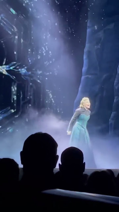 Samantha barks snippet Let It Go - Frozen Broadway Musical West end #frozen #elsa #musical #broadway