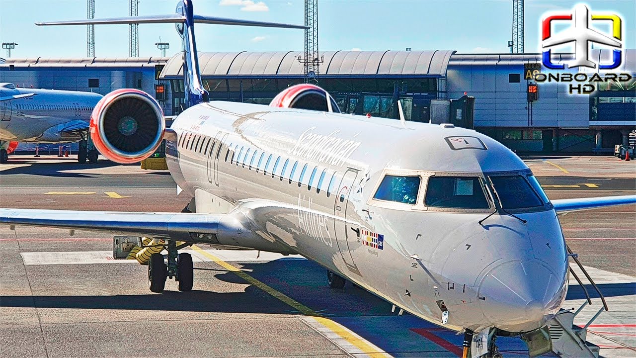 TRIP REPORT | SAS: Flying the Mitsubishi CRJ900! ツ | Copenhagen to Warsaw