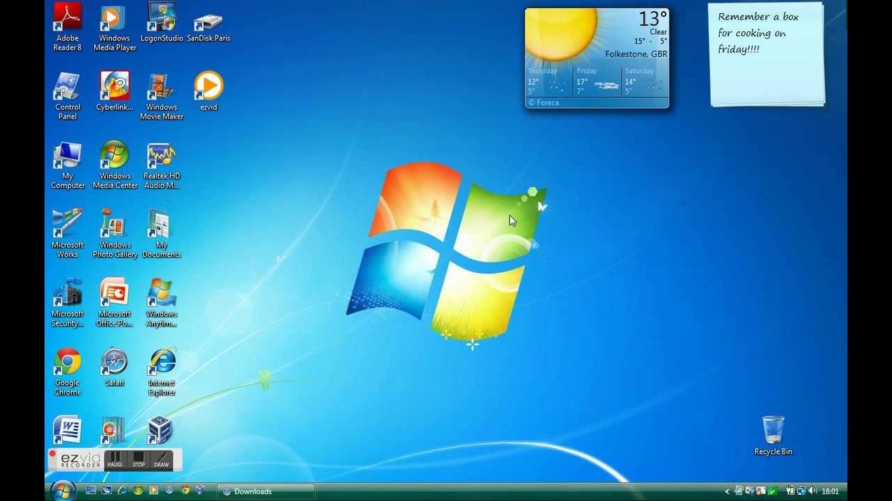 How To Move The Task Bar In Windows Vista YouTube