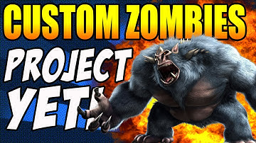 Custom Zombies "Project Yeti" Pt1 (Call of Duty Zombies)