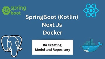 #4 Creating Model and Repository | SpringBoot, Kotlin and Postgres Rest API