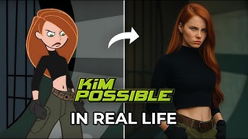 Kim Possible Characters in REAL LIFE | AI Art Transformation
