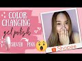 ₱60 Color Changing Gel Polish from #Shopee  (REVIEW + TUTORIAL)
