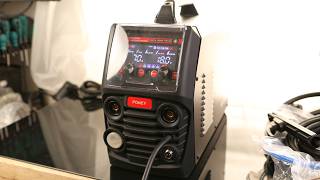 PONEY Multiprocess MIG Welder, 200Amp 110V/220V 6 in 1 Gas MIG/Gasless Flux Core MIG/Pulse MIG/Stick