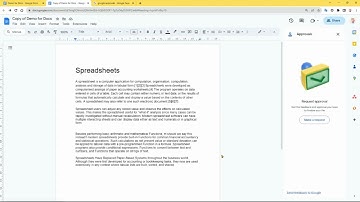 The Approvals system in Google Workspace