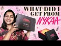 Nykaa haul  my recommendations from nykaa  retail therapy with nakshu  nakshathra nagesh