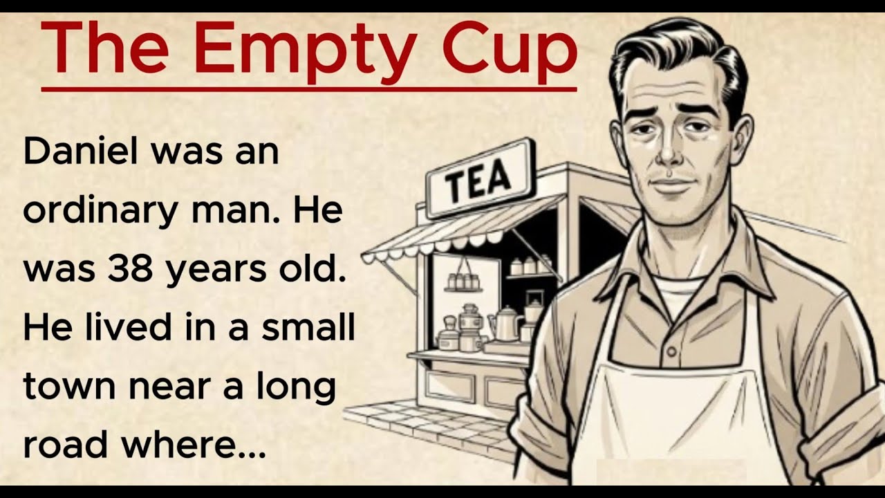 Learn English with Stories | The Empty Cup | Listening & Speaking Practice | English story | English