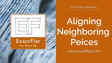 Aligning neighboring pieces with ExactFlat Find tool