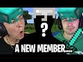 a new member has entered our world of minecraft...