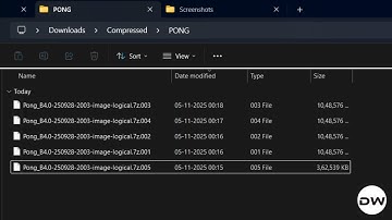 Hoe u meerdere 7ZIP-bestanden tegelijk kunt uitpakken [.7z.001 .7z.002 .7z.003...]