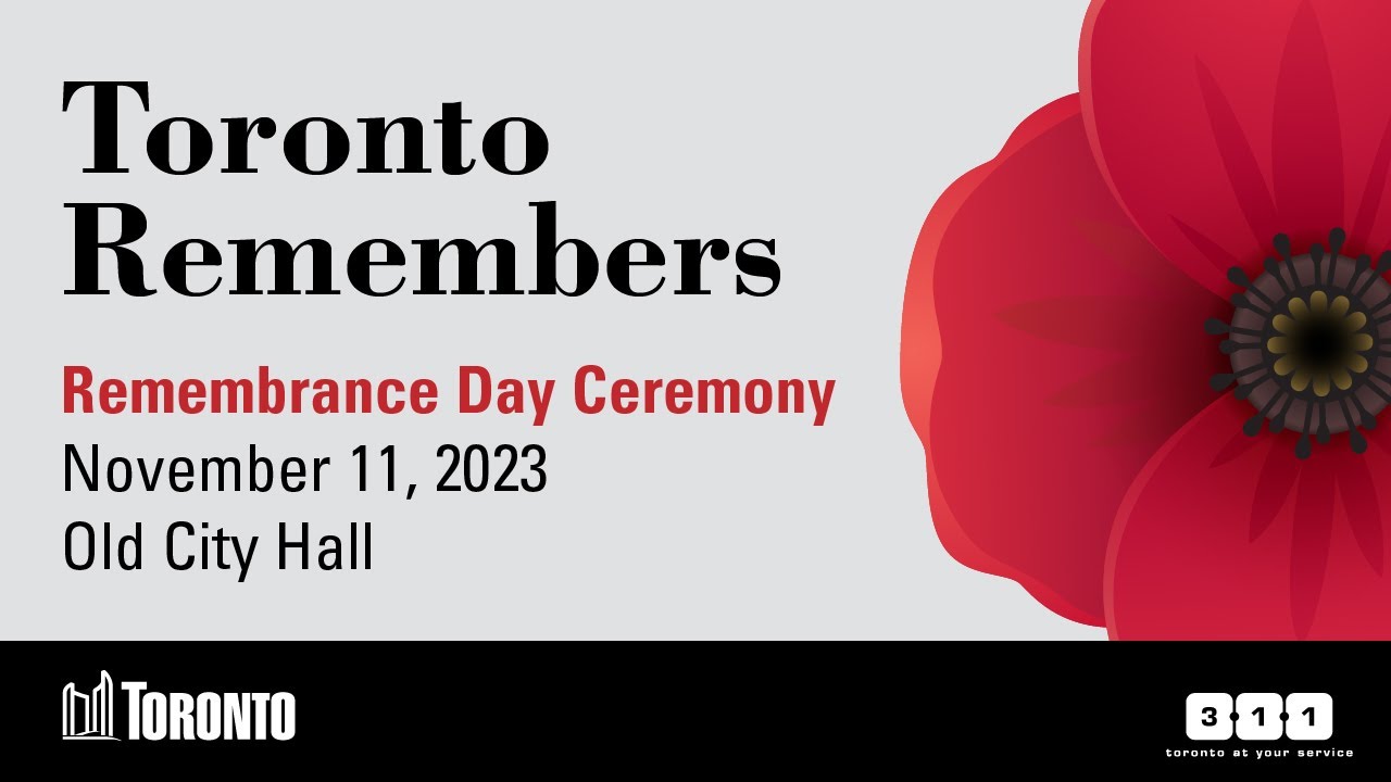 Old City Hall- Remembrance Day 2023