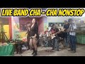 LIVE BAND CHA - CHA NONSTOP - GRAB J BAND FT. ZALDY MINI SOUND AT TJ'S FOOD LANE