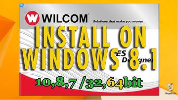 how to Install Wilcom v9 single setup On Windows 8.1 64bit Single video