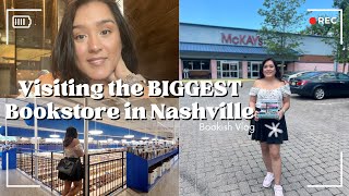 Biggest Bookstore in NASHVILLE: McKay's Cozy Bookstore Vlog and Book Haul