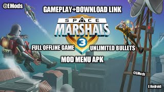 Space Marshals 3 Unlocked ModMenu Apk Full Offline Android Game Gameplay @EMods YouTube screenshot 3