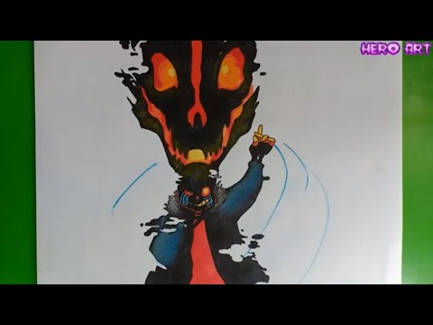 Video How To Draw Error Sans Cách vẽ Error Xans Đẹp Và Thật... - youtube