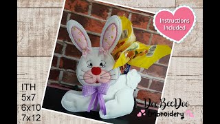 ITH Easter Bunny Basket step by step
